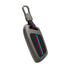 Acto Metal Sapphire Key Cover and Key chain Compatible with MG Windsor EV I Astor I Hector I Comet EV I Hector plus I Gloster I ZS EV I ZS Pack of 1 Set (Glow in the Night)