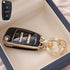 Acto TPU Gold Series Car Key Cover With Diamond Key Ring For Audi RS5