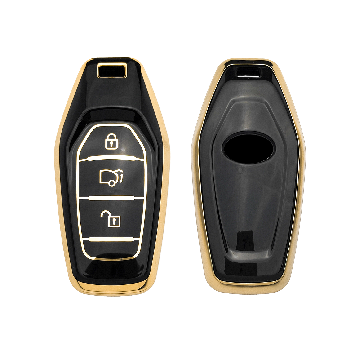 Acto TPU Gold Series Car Key Cover For Mahindra Xuv 500 New