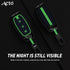 Acto Metal Sapphire Key Cover and Key chain Compatible with Hyundai Kona electric I Verna Pack of 1 Set (Glow in the Night)