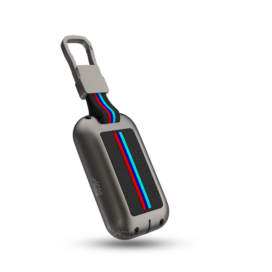 Acto Car Key Cover Metal Silicone Compatible with Maruti Suzuki