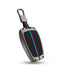 Acto Car Key Cover Metal Silicone Compatible with Tata