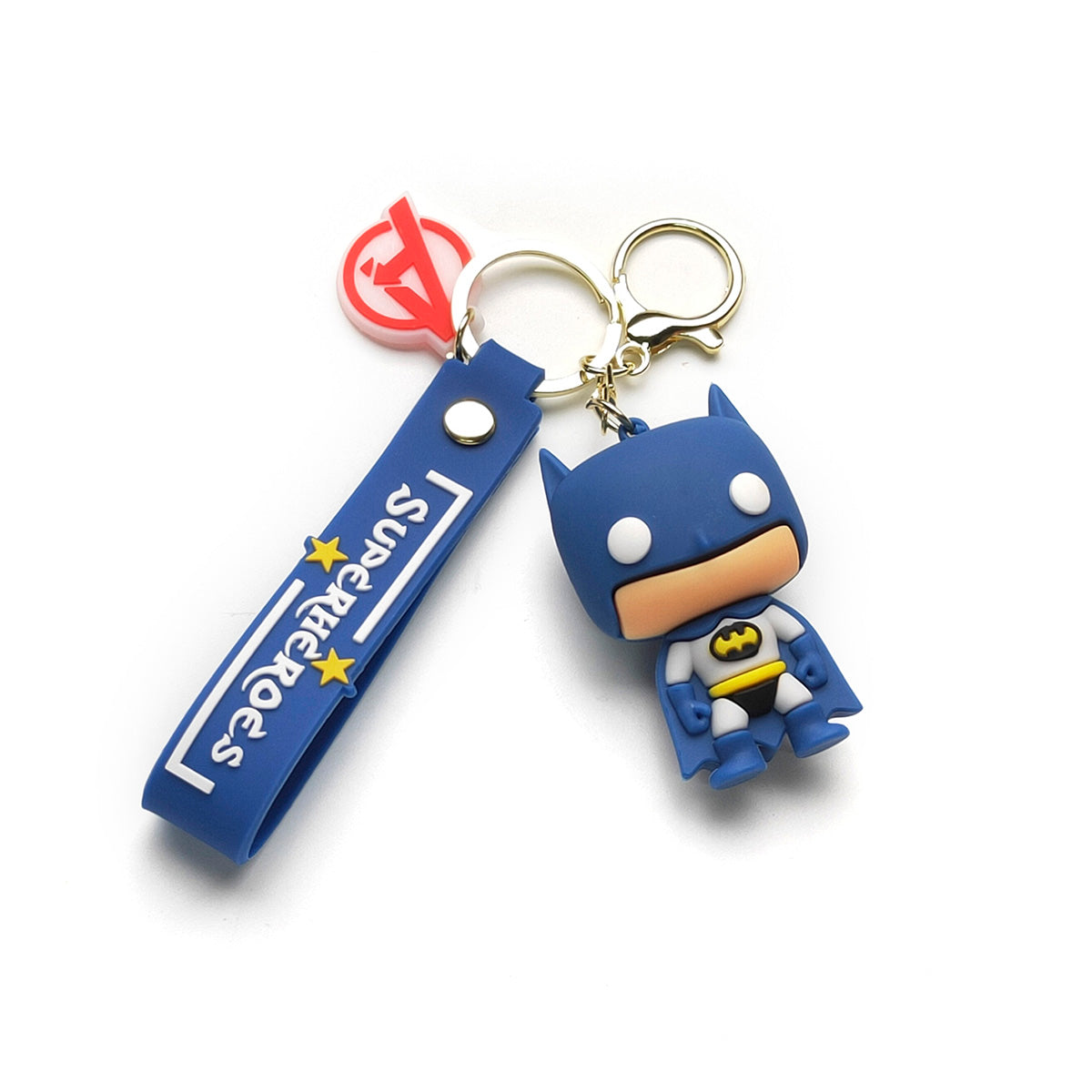 3D PVC Cartoon Keychain