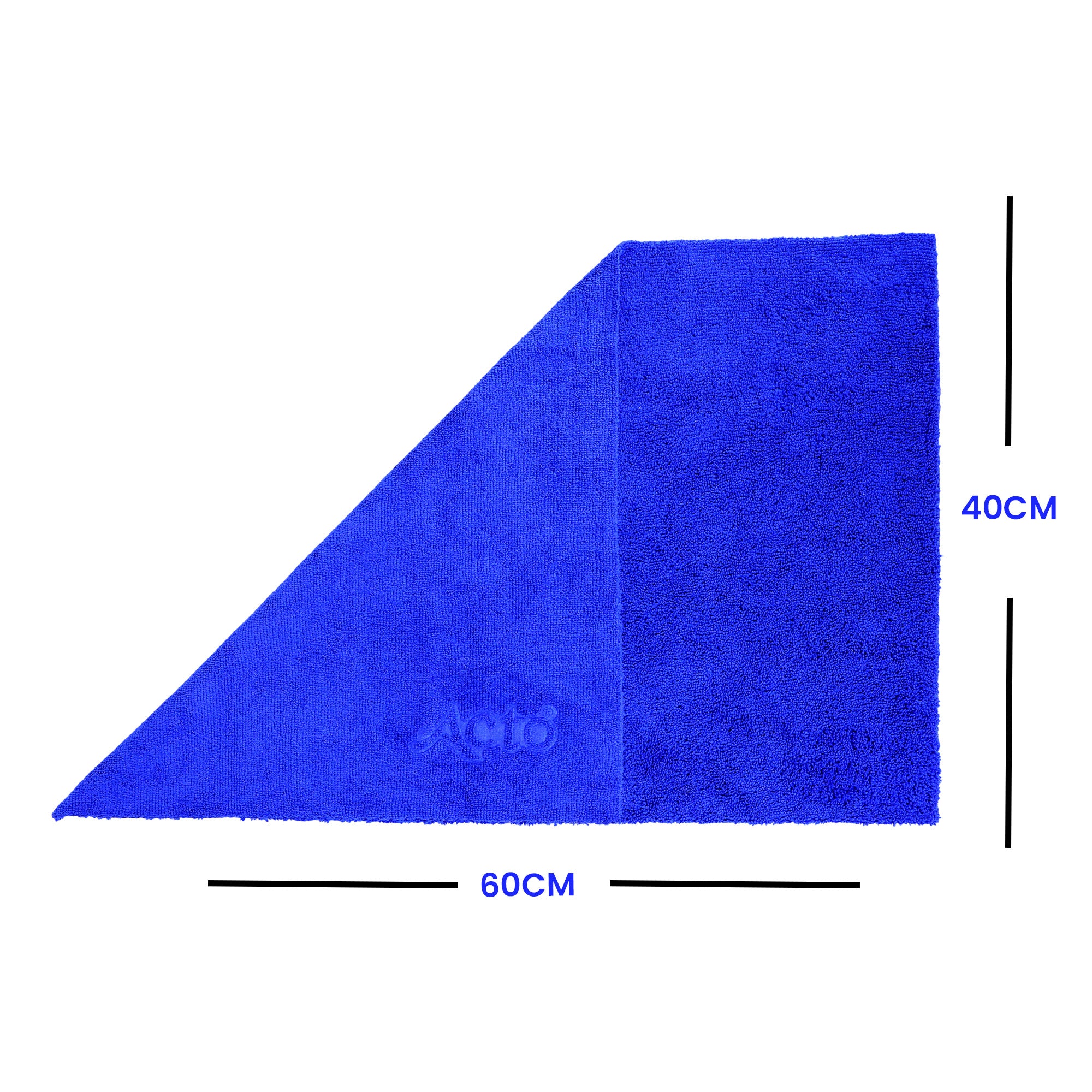 ACTO Microfiber Cleaning Clothe 400GSM 40×60 – For Car Cleaning, Home & Office Use Pack of 1 Piece