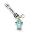 3D PVC Cartoon Keychain Football Jersey