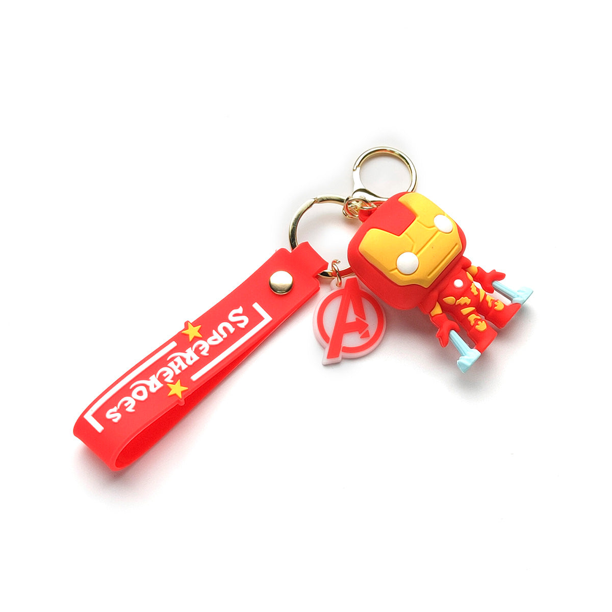 3D PVC Cartoon Keychain