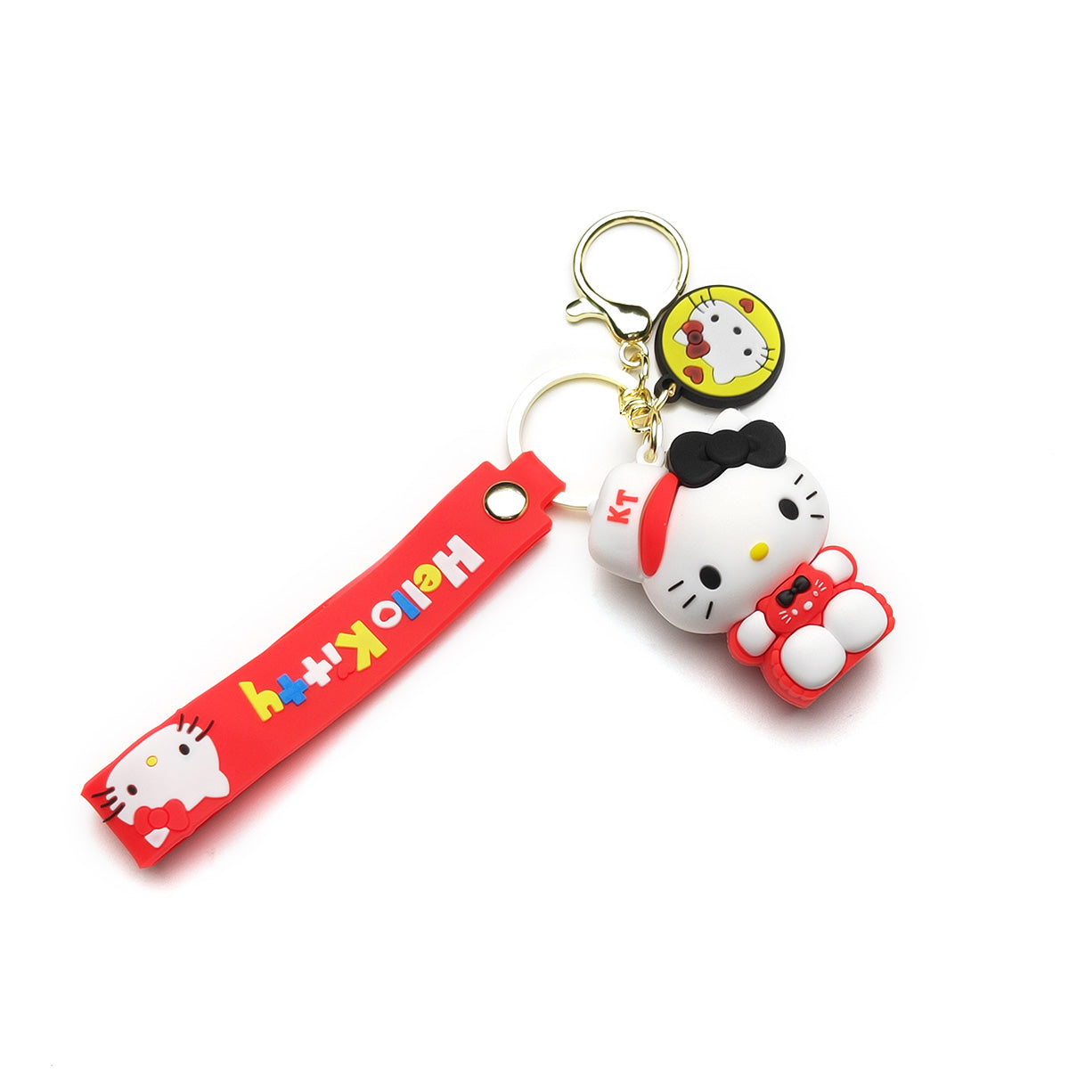 3D PVC Cartoon Keychain