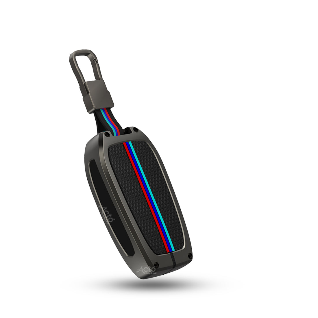 Acto Car Key Cover Metal Silicone Compatible with Toyota