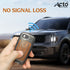 ACTO Metal Leather Car key cover with key chain Compatible With TATA