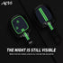 Acto Metal Sapphire Key Cover and Key chain Compatible with Honda CR-V Pack of 1 Set (Glow in the Night)