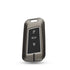 Acto Car Key Cover Metal Silicone Compatible with Skoda