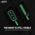 Acto Metal Sapphire Key Cover and Key chain Compatible with Tata Bolt I Nexon I Tigor I Hexa I Tiago I Zest Pack of 1 Set (Glow in the Night)