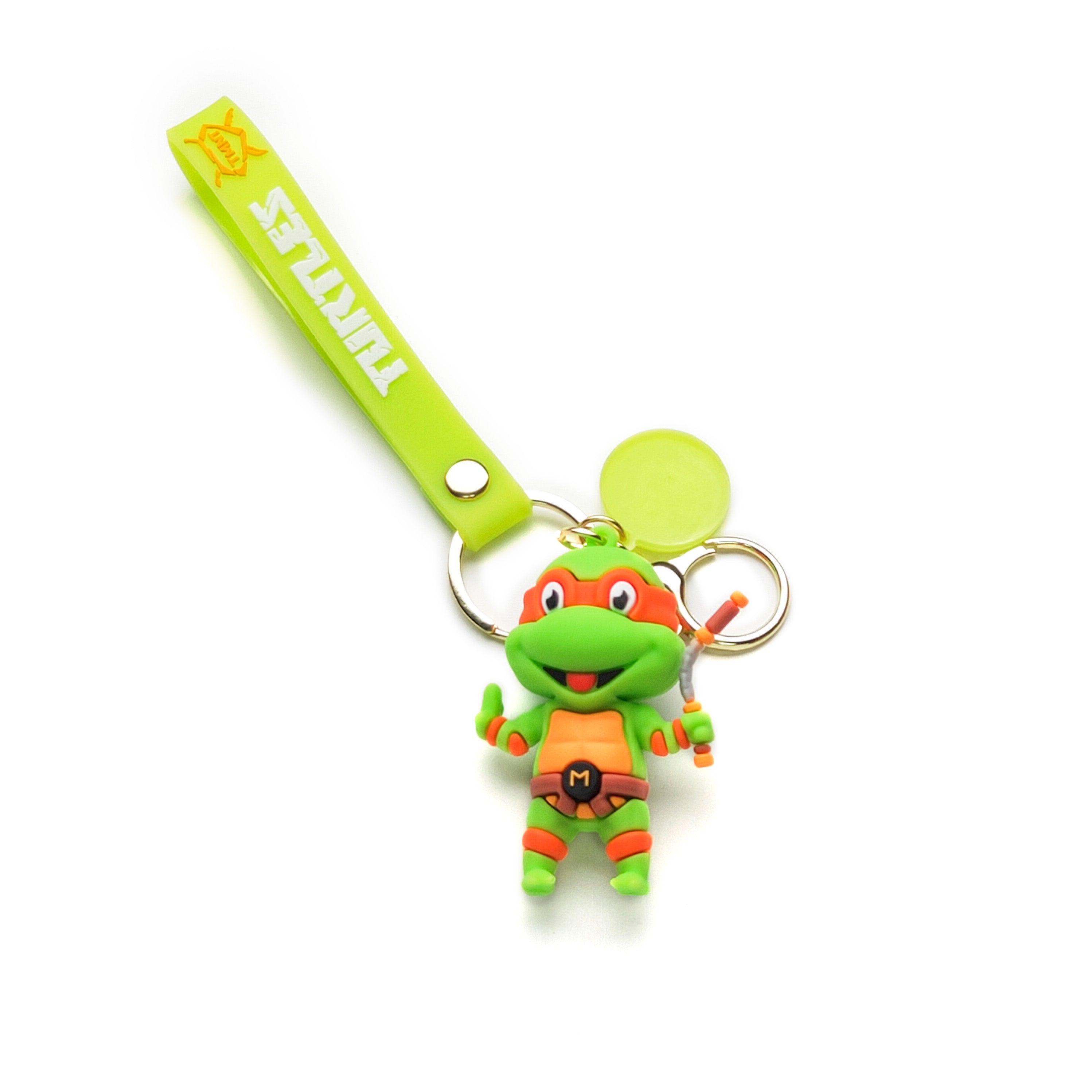 3D PVC Cartoon Keychain Ninja Turtles