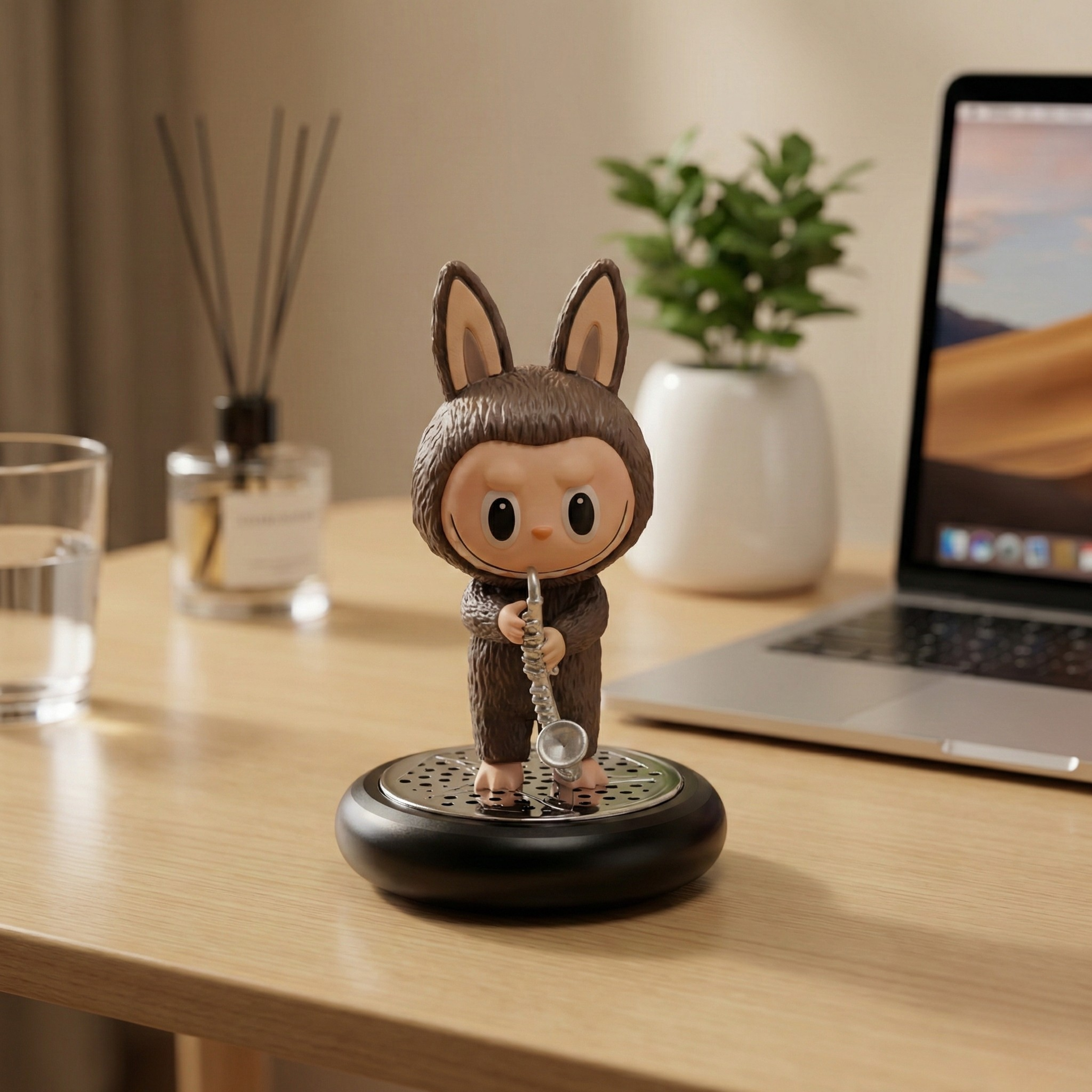 Acto Car Dashboard Cute Labubu Showpiece | Interior Decoration Accessory for Car – Dashboard & Home Decor