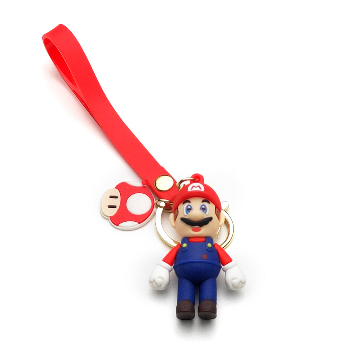 3D PVC Cartoon Keychain