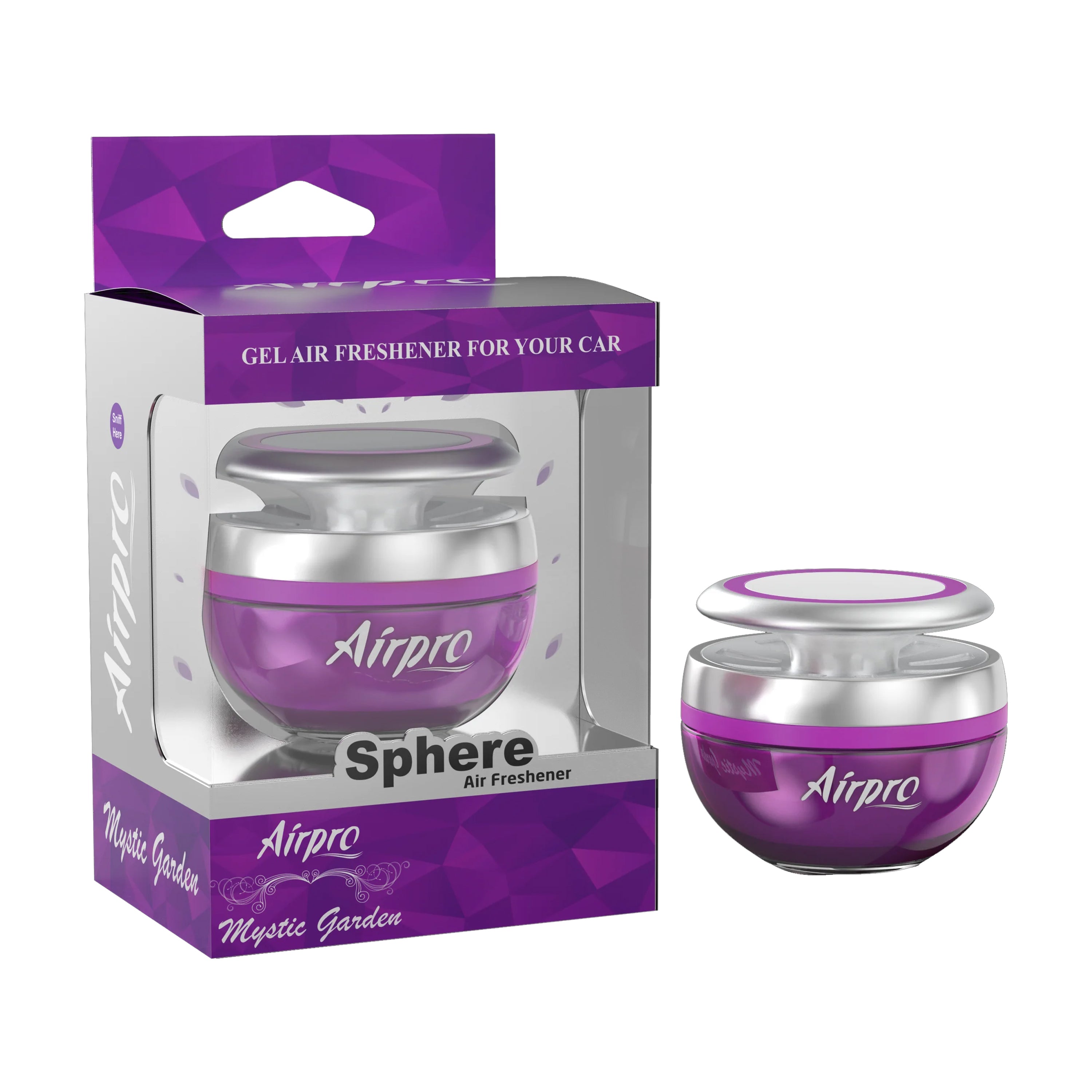 Airpro Luxury Popular Sphere Car Perfume/Air Freshners For Car Dashboard | Long Lasting Fragrance To Freshen'Up Your Car