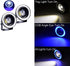 Car Fog Lamp Angel Eye LED DRL Projector Cob Light 89mm set of 2 Pieces