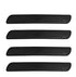 Black Rubber Car Bumper Safety Guard Protectors Universal for Car