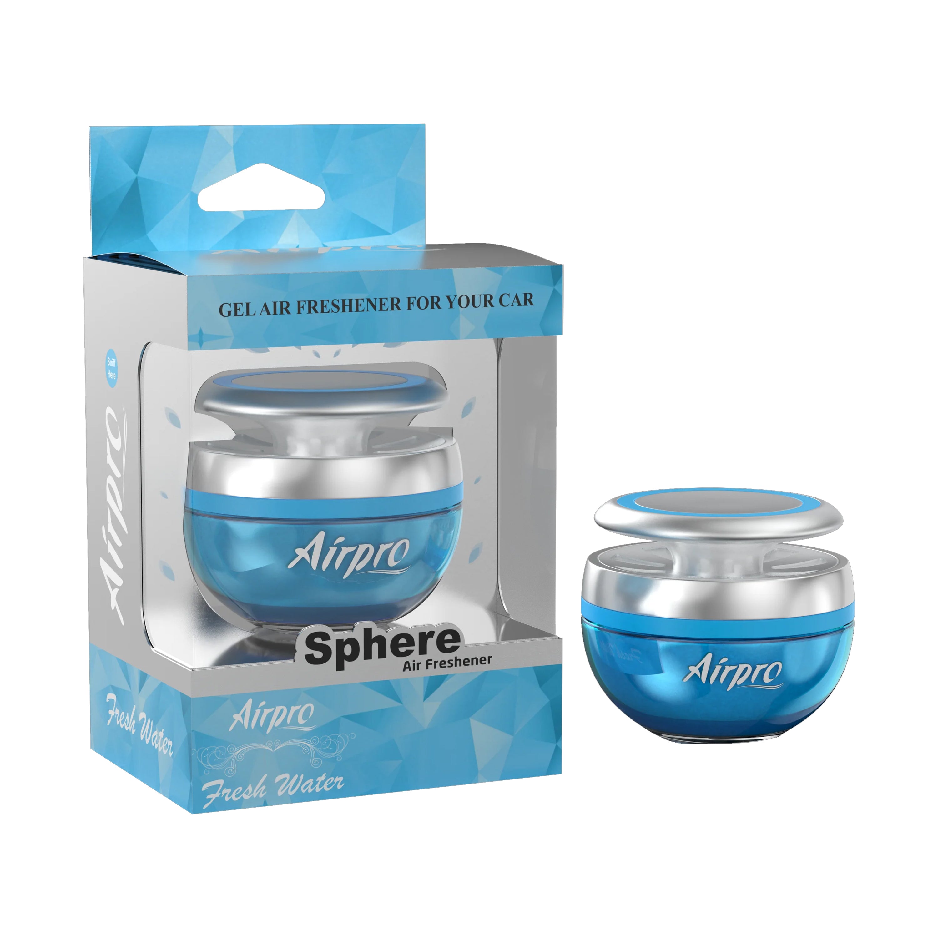 Airpro Luxury Popular Sphere Car Perfume/Air Freshners For Car Dashboard | Long Lasting Fragrance To Freshen'Up Your Car