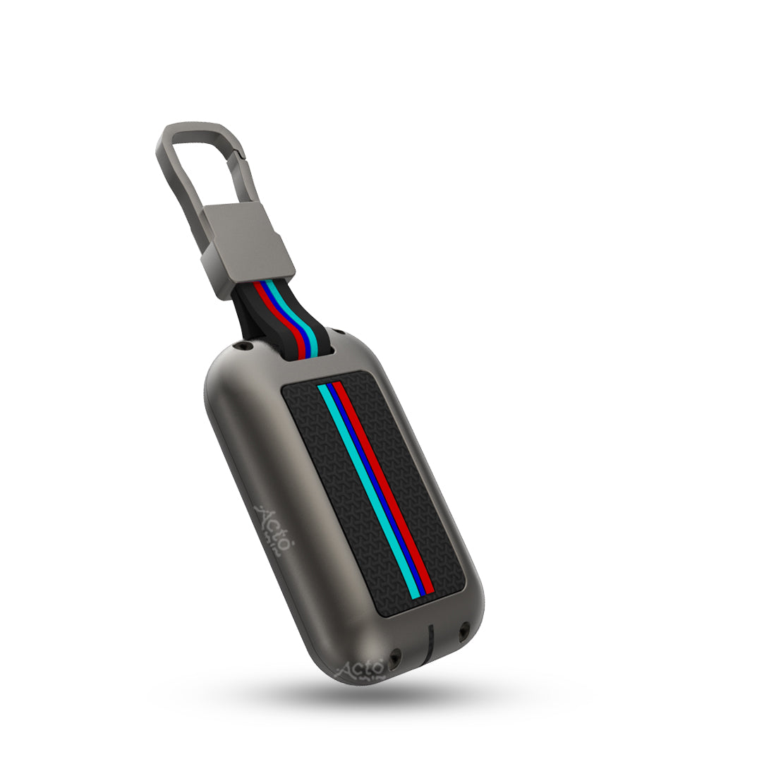 Acto Car Key Cover Metal Silicone Compatible with Maruti Suzuki