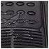 Car Rubber Foot Mat Set of 4 Pieces in Black Color