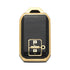 Acto TPU Gold Series Car Key Cover With Diamond Key Ring For Suzuki New Baleno