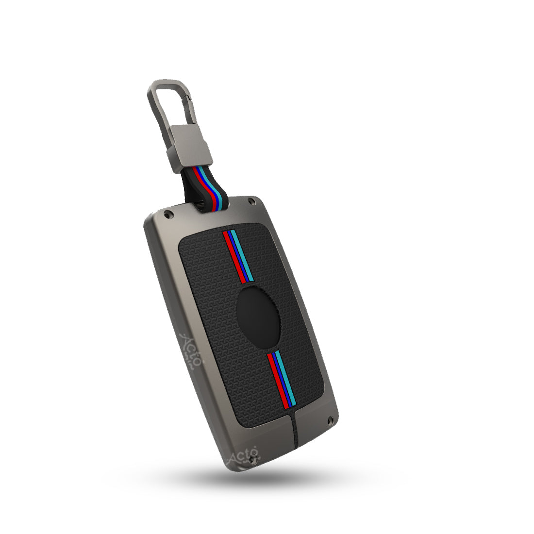 Acto Car Key Cover Metal Silicone Compatible with Renault