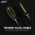 Acto Metal Sapphire Key Cover and Key chain Compatible with Hyundai Kona electric I Verna Pack of 1 Set (Glow in the Night)