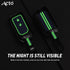 Acto Metal Sapphire Key Cover and Key chain Compatible with Honda BR-V Pack of 1 Set (Glow in the Night)