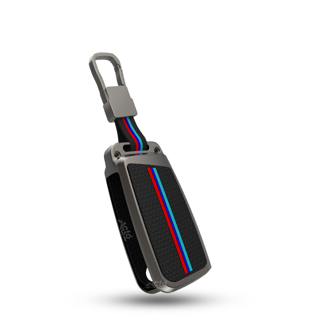 Acto Car Key Cover Metal Silicone Compatible with Skoda