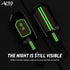 Acto Metal Sapphire Key Cover and Key chain Compatible with Honda City, WR-V, Jazz Pack of 1 Set (Glow in the Night)