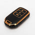 Acto TPU Gold Series Car Key Cover For Honda Jazz