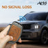 ACTO Metal Leather Car key cover with key chain Compatible With Hyundai