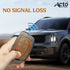 ACTO Metal Leather Car key cover with key chain Compatible With Hyundai Creta 2020
