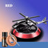 Solar Powered Rotating Helicopter Aromacure Furnishing Air Freshener Tablet for Car Interior