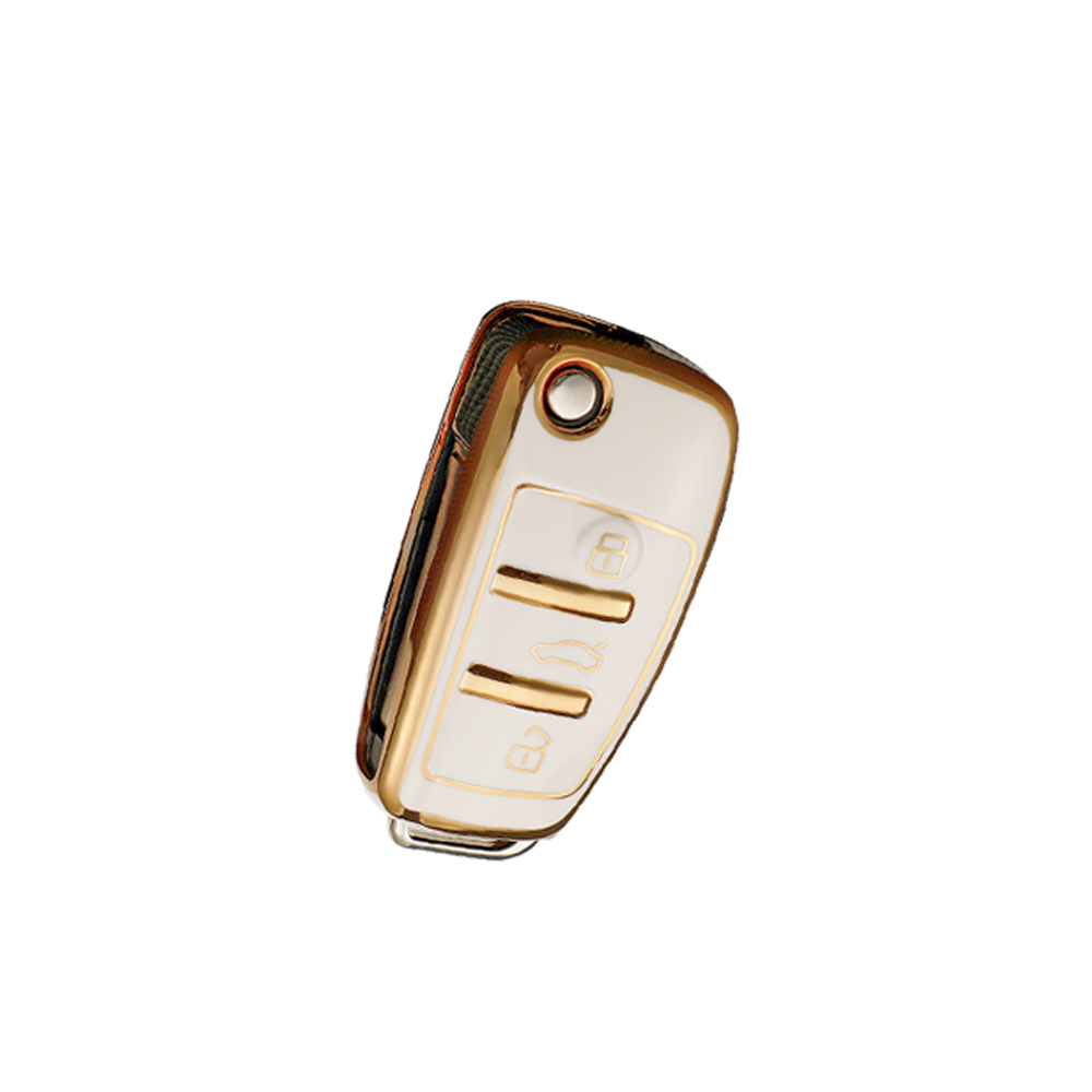 Acto TPU Gold Series Car Key Cover For Audi Q5