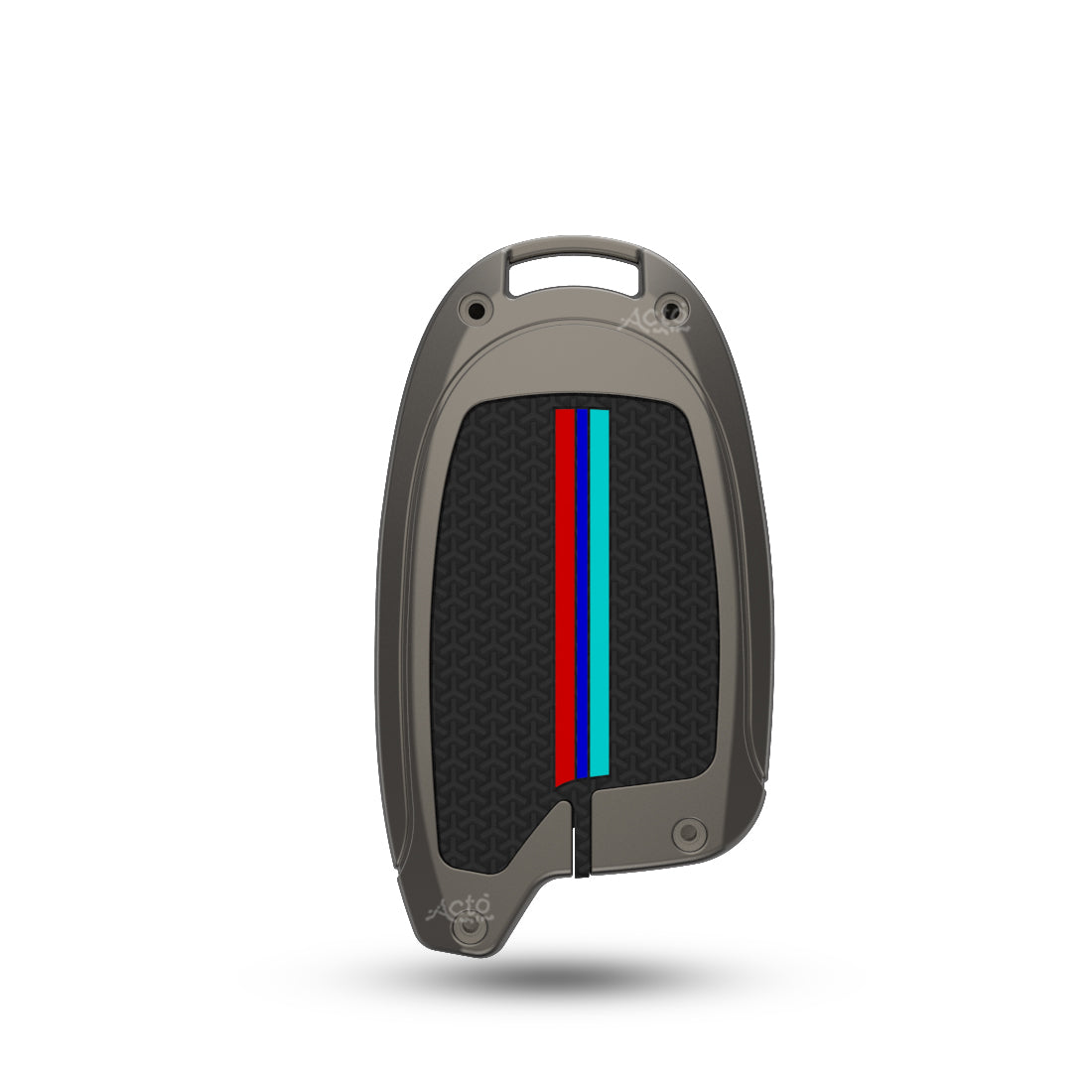 Acto Car Key Cover Metal Silicone Compatible with Maruti Suzuki