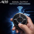 ACTO Metal Silicone Key Cover & Key Chain Compatible with Tata Harrier EV / Safari / Curvv 2025+ Round Smart Key (4 Button) | Premium Zinc Alloy Case | Glow in The Dark Buttons | 360° Protection | Pack of 1