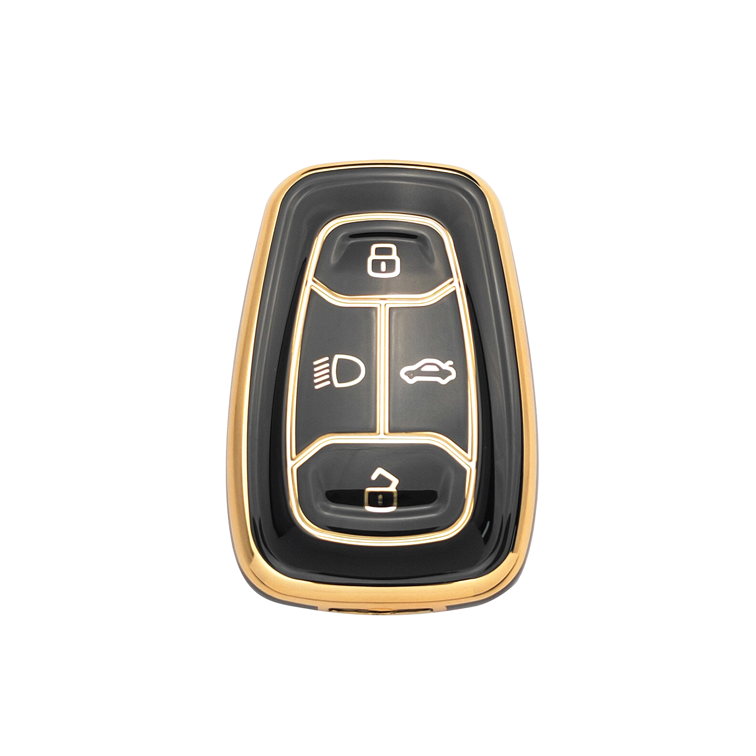 Acto TPU Gold Series Car Key Cover For TATA Altroz