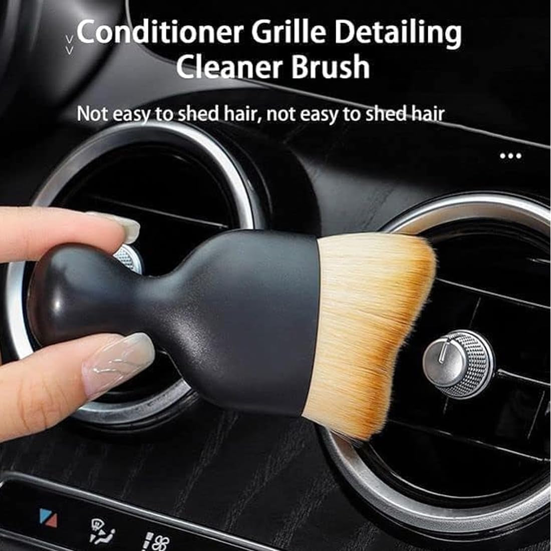 Interior Dust Remover Cleaning Brush for Multipurpose use Car Interior, AC Vent, Dashboard, Gadgers & Dust Dirt Area Cleaning