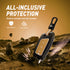 Acto Metal Sapphire Key Cover and Key chain Compatible with MG Windsor EV I Astor I Hector I Comet EV I Hector plus I Gloster I ZS EV I ZS Pack of 1 Set (Glow in the Night)