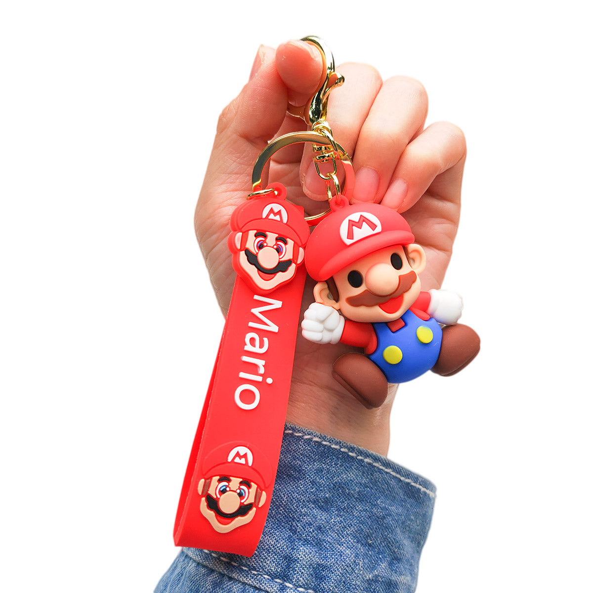 3D PVC Cartoon Keychain