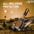 Acto Metal Sapphire Key Cover and Key chain Compatible with Hyudai I-10 Grand, Santro Pack of 1 Set (Glow in the Night)