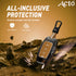 Acto Metal Sapphire Key Cover and Key Chain Compatible with Mahindra Xuv300 Pack of 1 Set (Glow in the Night)