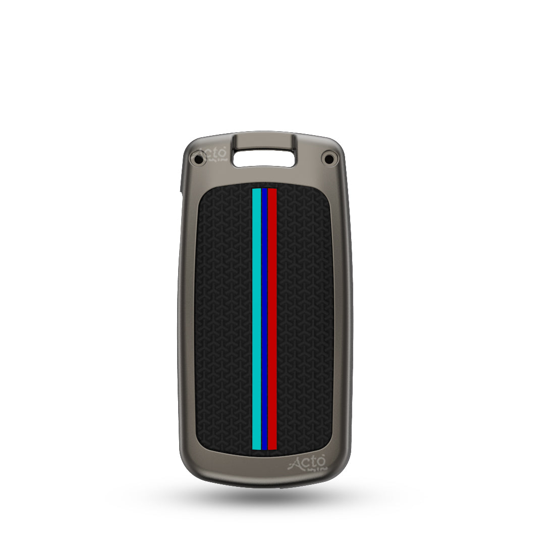 Acto Car Key Cover Metal Silicone Compatible with Tata