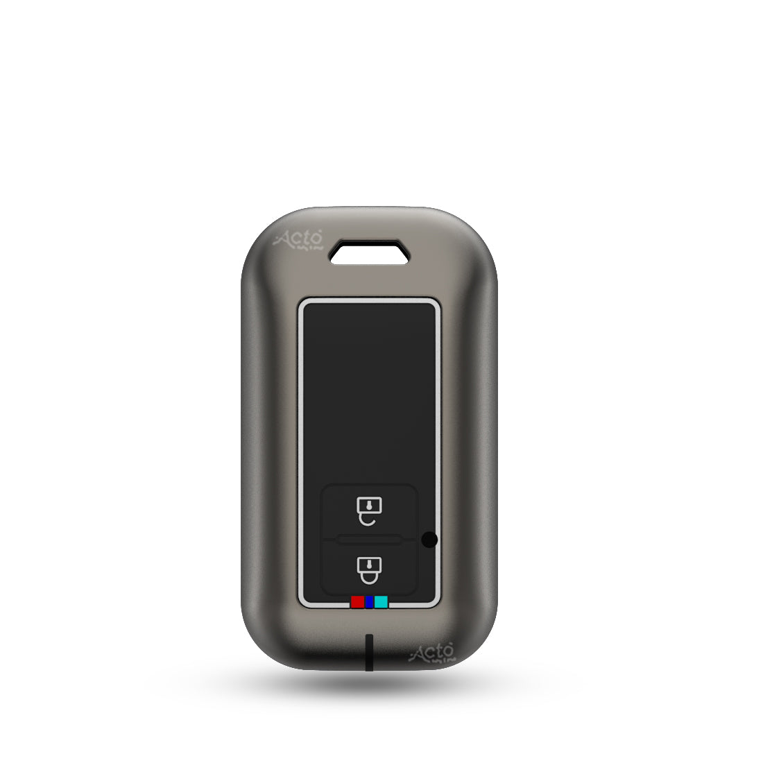 Acto Car Key Cover Metal Silicone Compatible with Maruti Suzuki