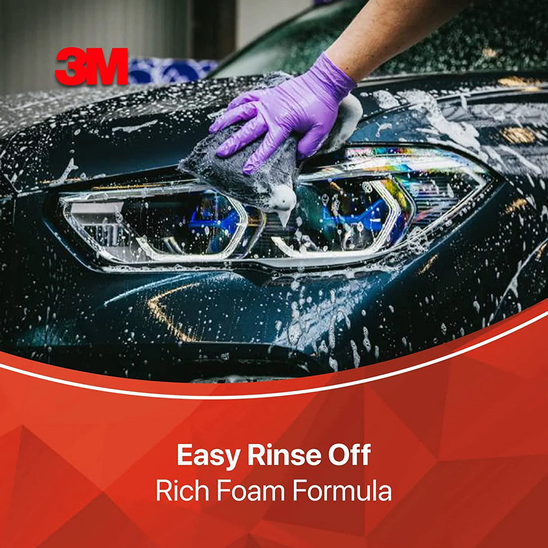 3M Car Wash Shampoo (1 Litre) | High Foam For Deep Cleaning | Remove Tough Dirt