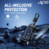 Acto Metal Sapphire Key Cover and Key chain Compatible with Honda BR-V Pack of 1 Set (Glow in the Night)