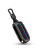 Acto Metal Sapphire Key Cover and Key chain Compatible with Honda City, WR-V, Jazz Pack of 1 Set (Glow in the Night)