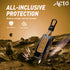 Acto Metal Sapphire Key Cover and Key chain Compatible with Tata Bolt I Nexon I Tigor I Hexa I Tiago I Zest Pack of 1 Set (Glow in the Night)